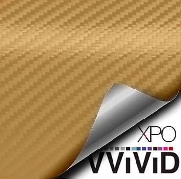 VVIVID VINYL XPO MATTE DESERT GOLD DRY CARBON