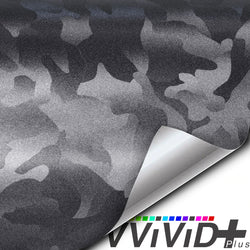 VVIVID VINYL 2022 VVIVID+ GHOST METAL DARK GRAY STEALTH CAMO | V501