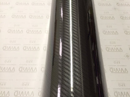 VVIVID VINYL XPO EPOXY GLOSS BLACK CARBON ARCHITECTURAL FILM ( INTERIOR USE ONLY )