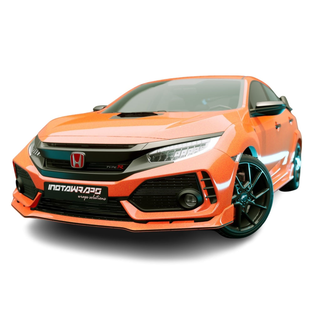 KPMF K75400 SERIES GLOSS EMBER ORANGE VINYL WRAP | K75404