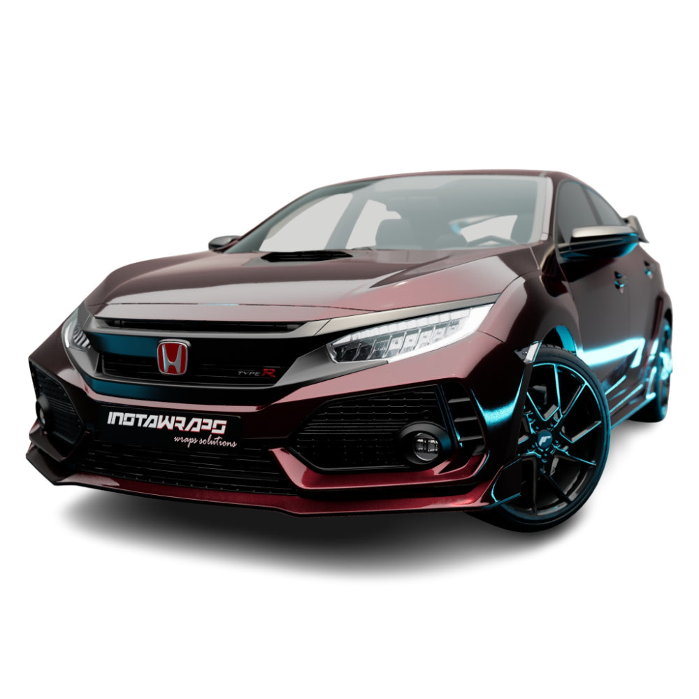 KPMF K75400 SERIES GLOSS MIDNIGHT CRIMSON BLOOM METALLIC VINYL WRAP | K75447