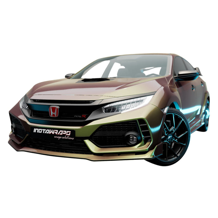 KPMF K75400 SERIES GLOSS PURPLE / GREEN IRIDESCENT VINYL WRAP | K75464