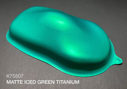 KPMF K75400 SERIES MATTE ICED GREEN TITANIUM VINYL WRAP | K75507