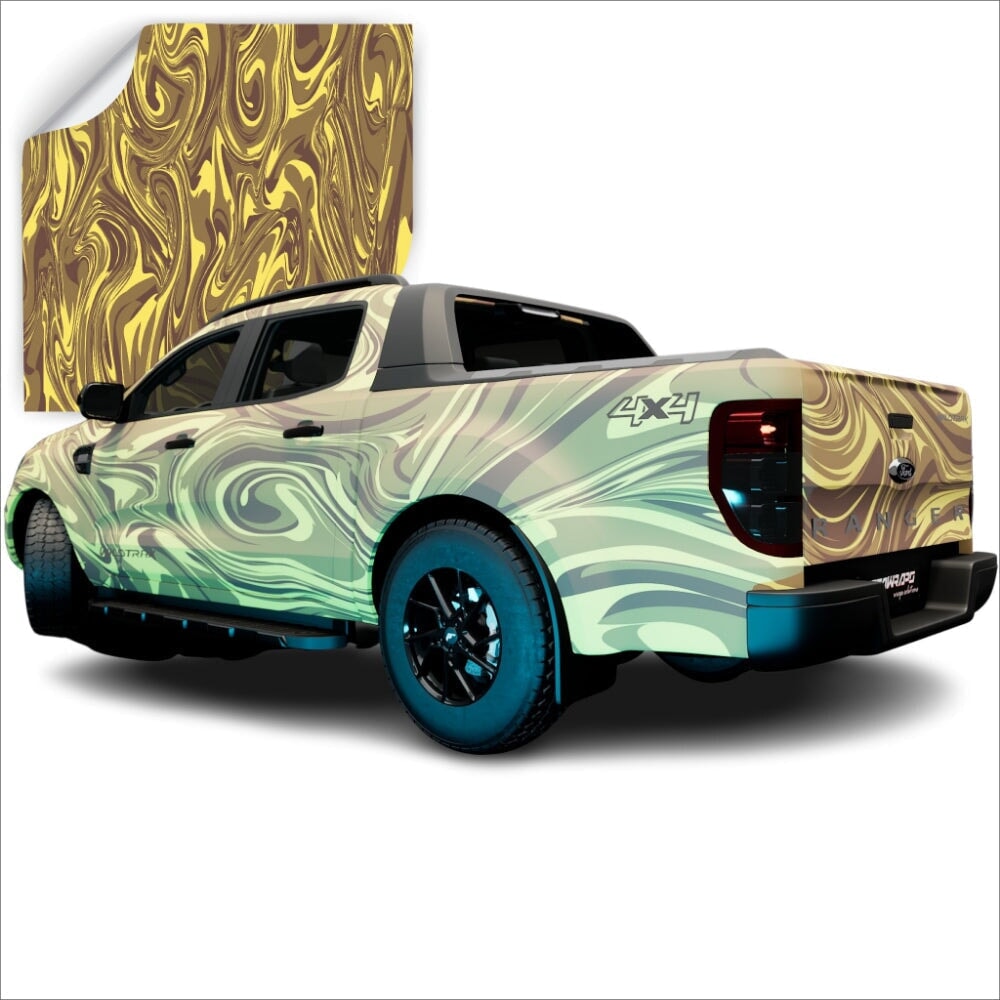 AVERY DENNISON VINYL PRINTED MARBLE MR SERIES WRAPPING FILM | MR4408