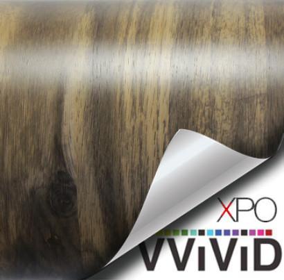 VVIVID VINYL MOUNTAIN OAK PLANKS WOOD GRAIN ARCHITECTURAL FILM