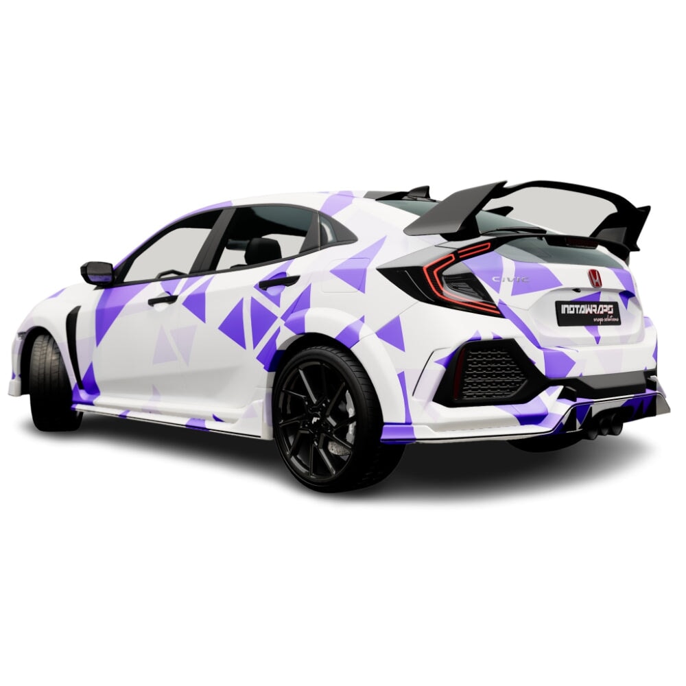CUSTOMIZE OUR TEMPLATES - EXPERT - POLY PATTERNS - 3M PRINT FILM / BRUSHED FINISH