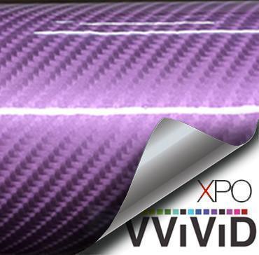 VVIVID VINYL XPO GLOSS PINK TECH ART CARBON