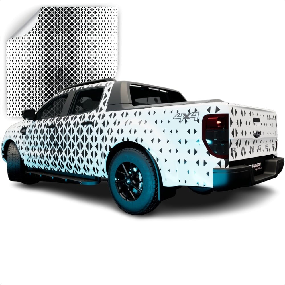 AVERY DENNISON VINYL PRINTED POLY PATTERNS PL SERIES WRAPPING FILM | PL1157