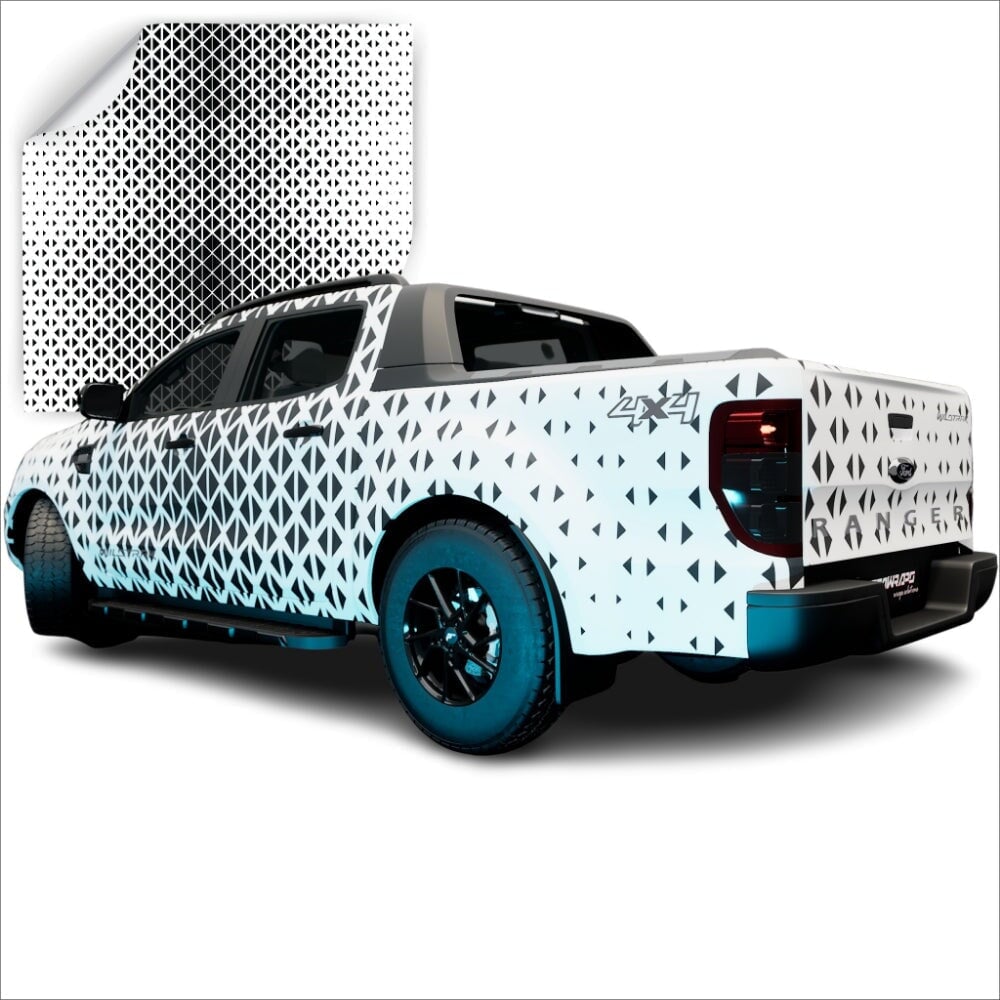 AVERY DENNISON VINYL PRINTED POLY PATTERNS PL SERIES WRAPPING FILM | PL1157