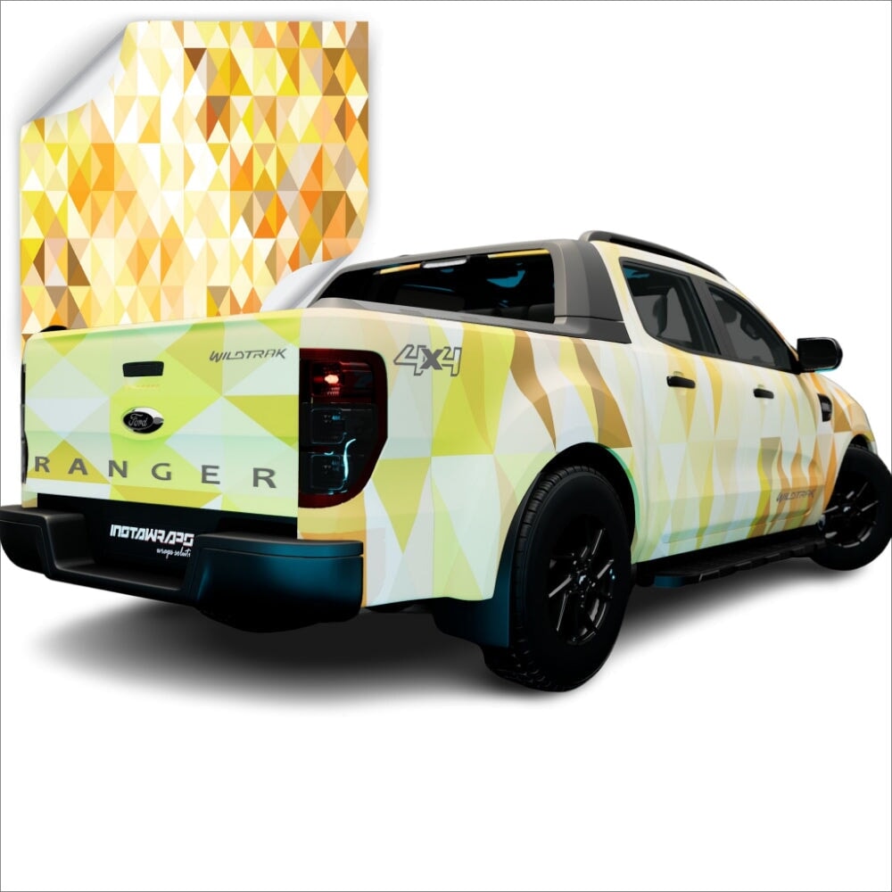 AVERY DENNISON VINYL PRINTED POLY PATTERNS PL SERIES WRAPPING FILM | PL1158