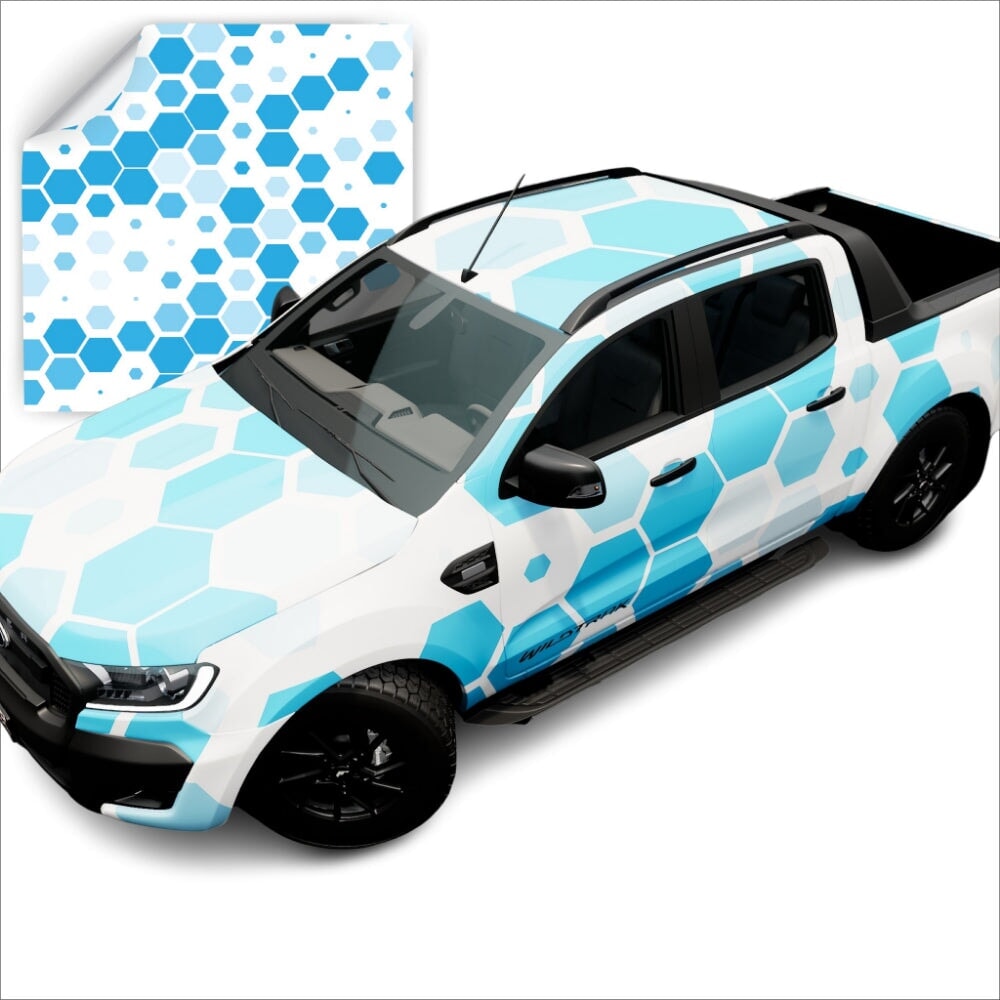 AVERY DENNISON VINYL PRINTED POLY PATTERNS PL SERIES WRAPPING FILM | PL1160