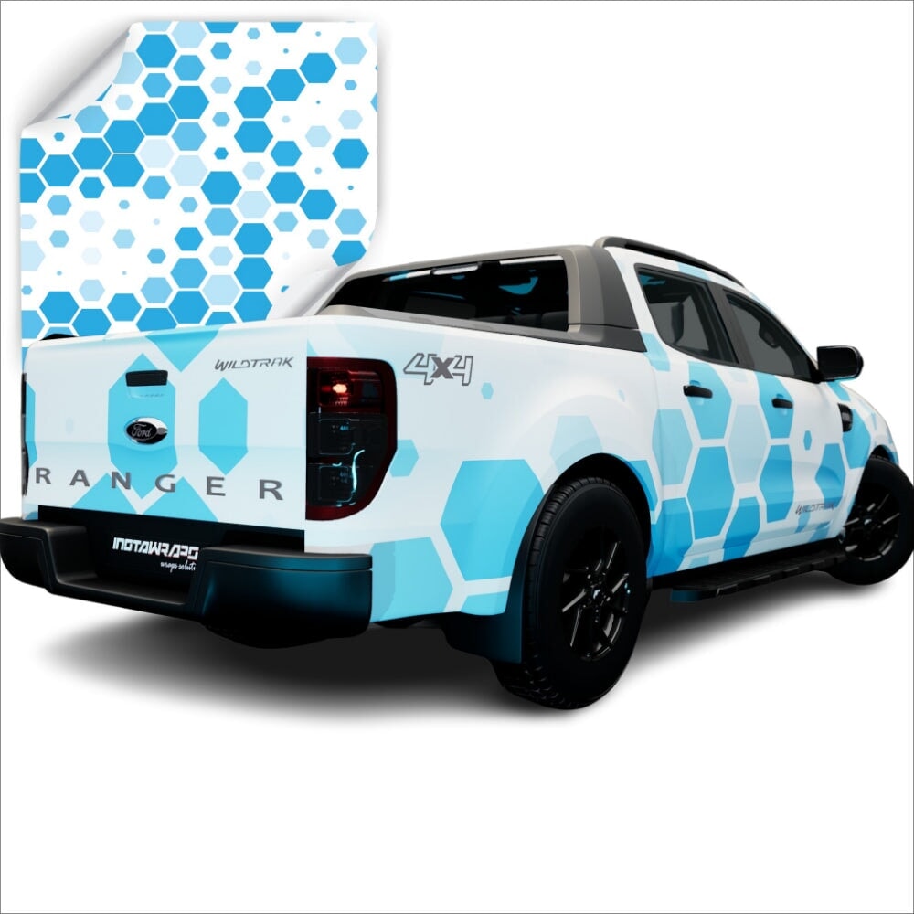 AVERY DENNISON VINYL PRINTED POLY PATTERNS PL SERIES WRAPPING FILM | PL1160