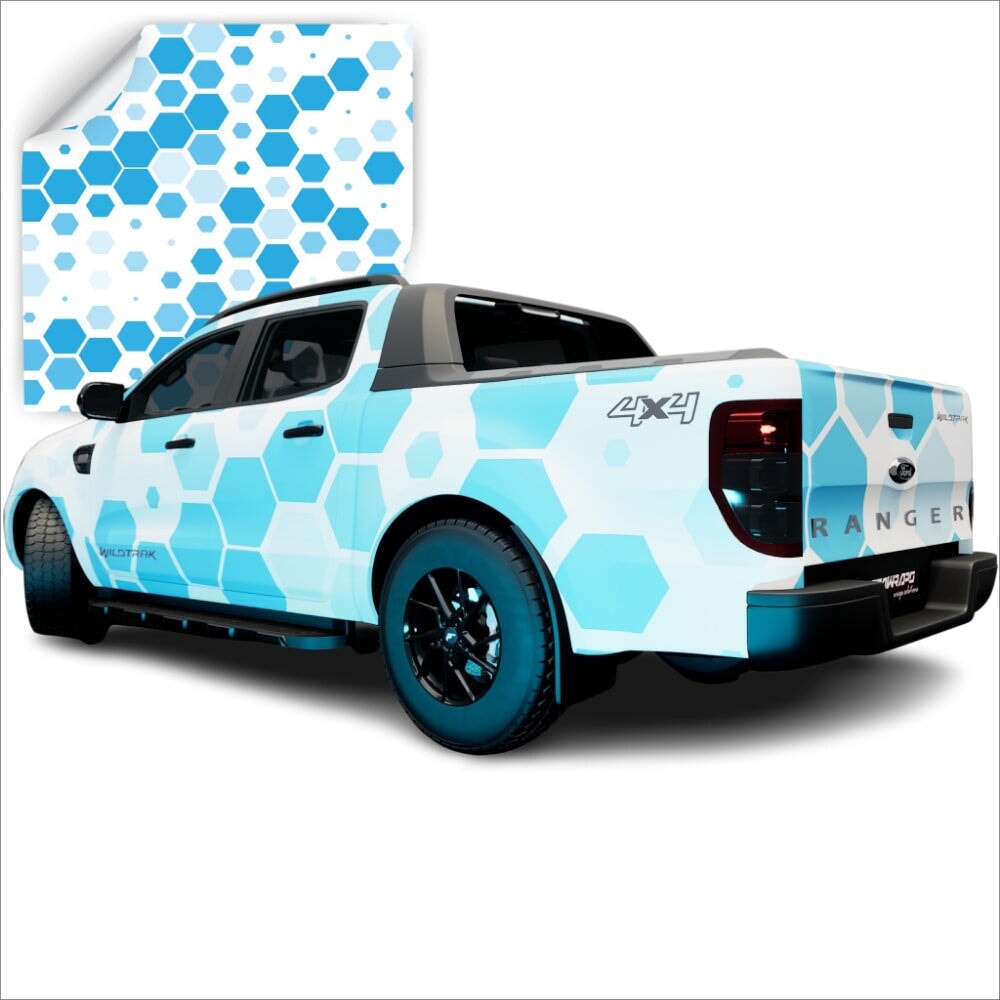 AVERY DENNISON VINYL PRINTED POLY PATTERNS PL SERIES WRAPPING FILM | PL1160