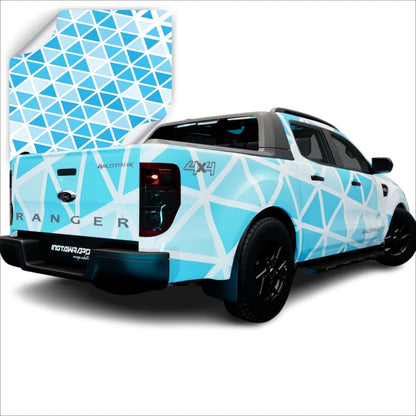 AVERY DENNISON VINYL PRINTED POLY PATTERNS PL SERIES WRAPPING FILM | PL1161