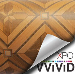 VVIVID VINYL PARQUETTE MOSAIC WOOD GRAIN ARCHITECTURAL FILM | V123