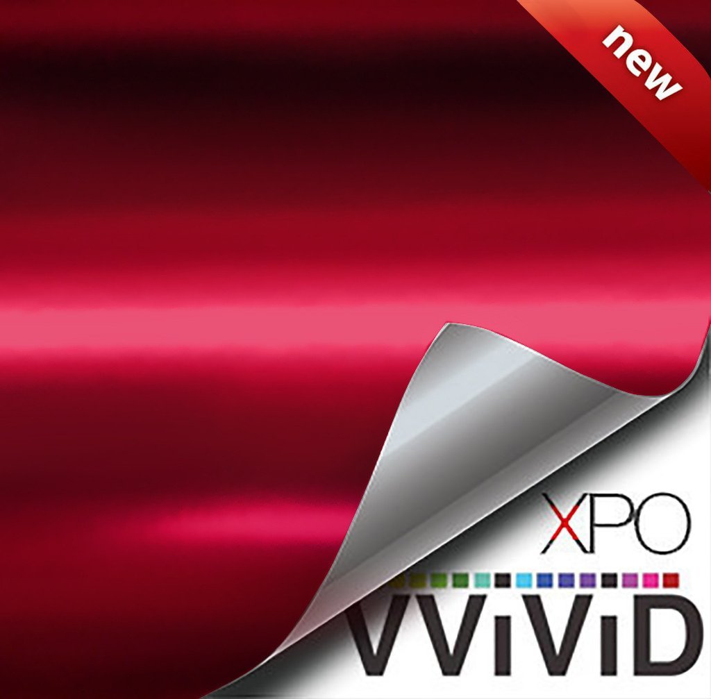 VVIVID VINYL XPO LUSTRE CHROME RED