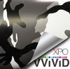 VVIVID VINYL 2020 MATTE SNOW GRAYSCALE CAMO | V500