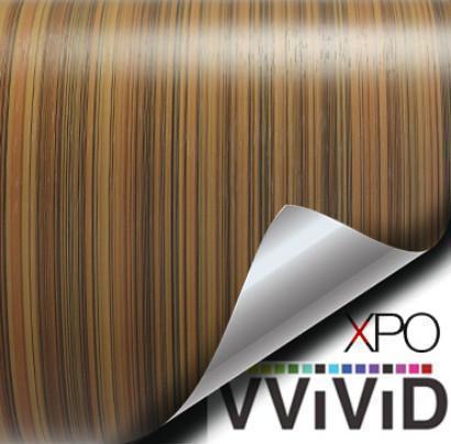 VVIVID VINYL STRIPED MAPLE WOOD GRAIN ARCHITECTURAL FILM