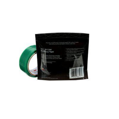 3M TRI LINE KNIFELESS TAPE, GREEN, 6 MM x 50 M