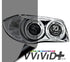 VVIVID VINYL 2020 VVIVID+ LIGHT SMOKE AIR-TINT HEADLIGHT TINT