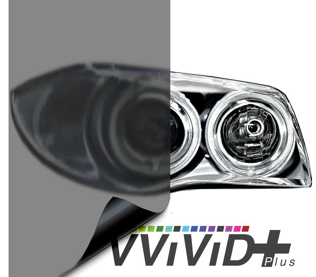 VVIVID VINYL 2020 VVIVID+ MATTE SMOKE AIR-TINT HEADLIGHT TINT