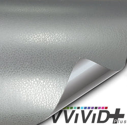 VVIVID VINYL 2020 VVIVID+ SILVER FINE GRAIN LEATHER | V181