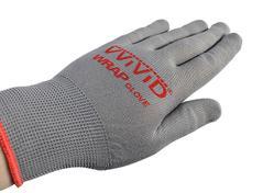 VVIVID GRAY PROFESSIONAL VINYLWRAP ANTI-STATIC APPLICATOR GLOVE PAIR (2 GLOVE PACK)