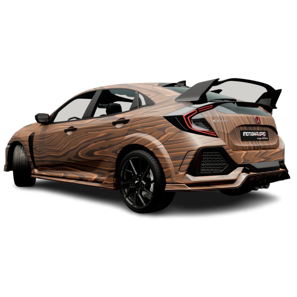 CUSTOMIZE OUR TEMPLATES - EXPERT - WOOD PATTERNS - 3M PRINT FILM / SATIN FINISH