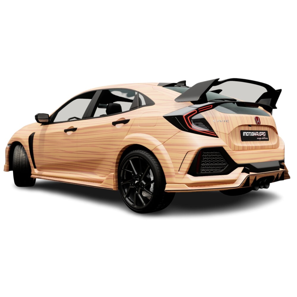 CUSTOMIZE OUR TEMPLATES - EXPERT - WOOD PATTERNS - 3M PRINT FILM / BRUSHED FINISH