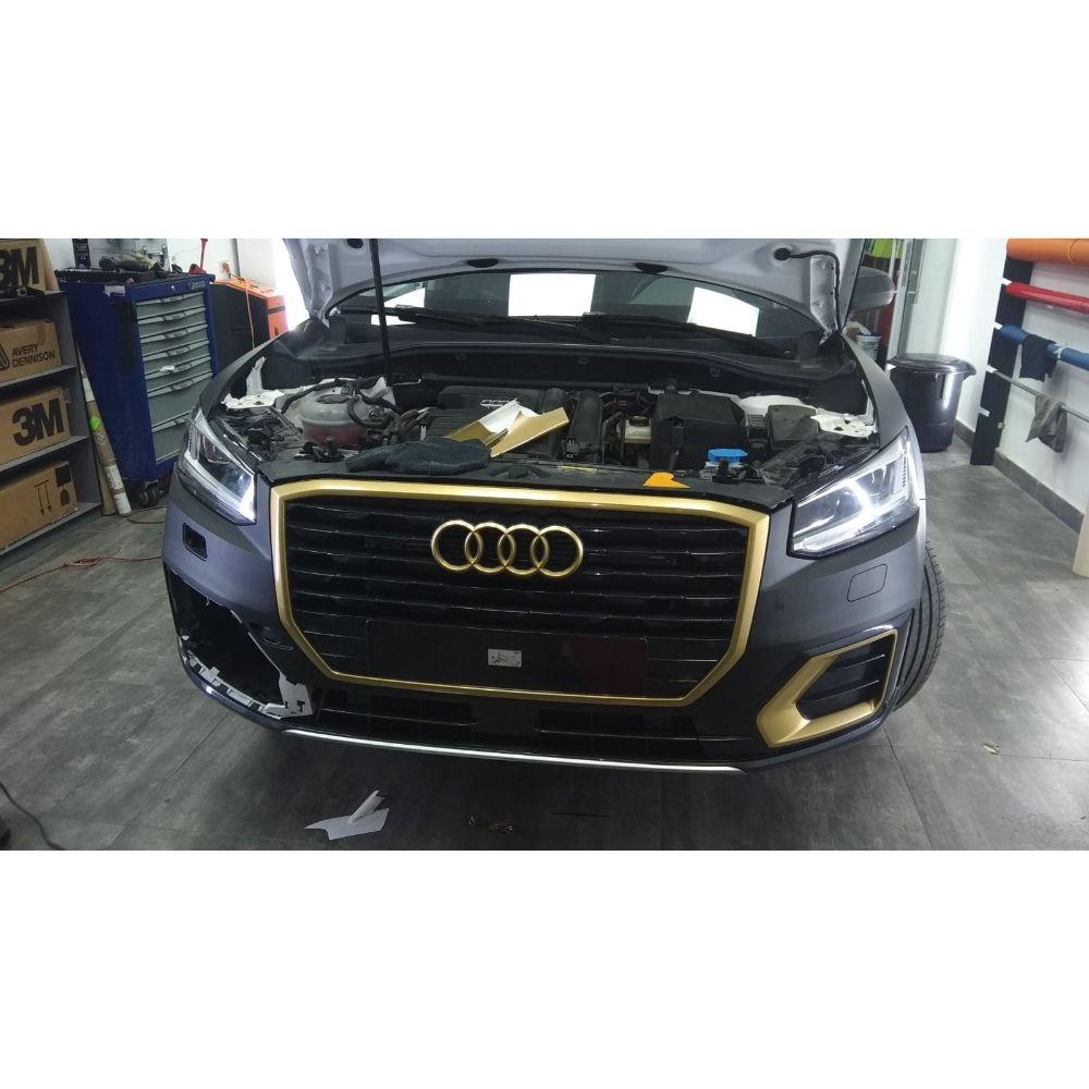 AVERY DENNISON SW900 SUPREME GLOSS GOLD METALLIC VINYL WRAP | SW900-215-M