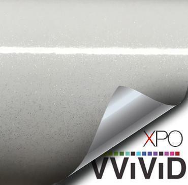 VVIVID VINYL XPO GLOSS METALLIC SPARKLE WHITE