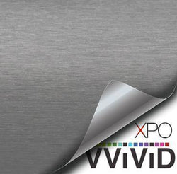 VVIVID VINYL XPO ALUMINUM BRUSHED STEEL | V160
