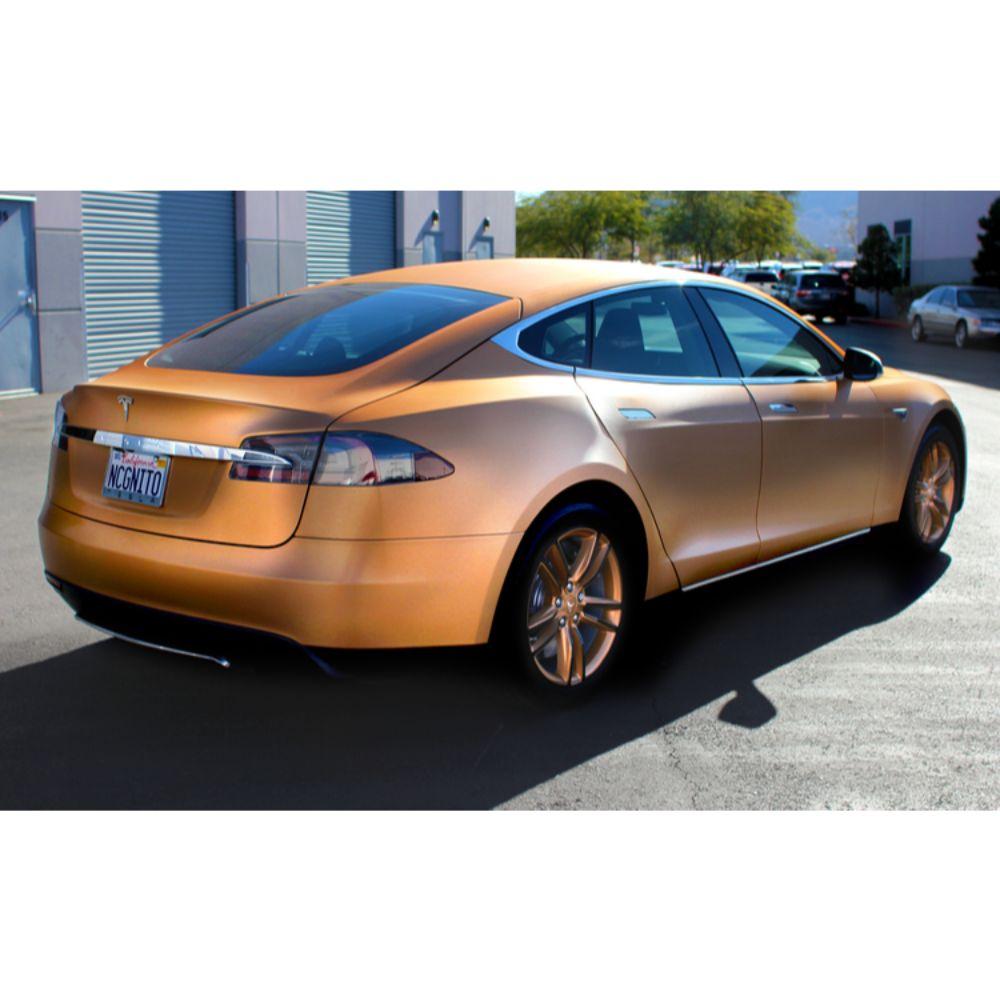 AVERY DENNISON SW900 SUPREME BRUSHED BRONZE METALLIC VINYL WRAP | SW900-933-X