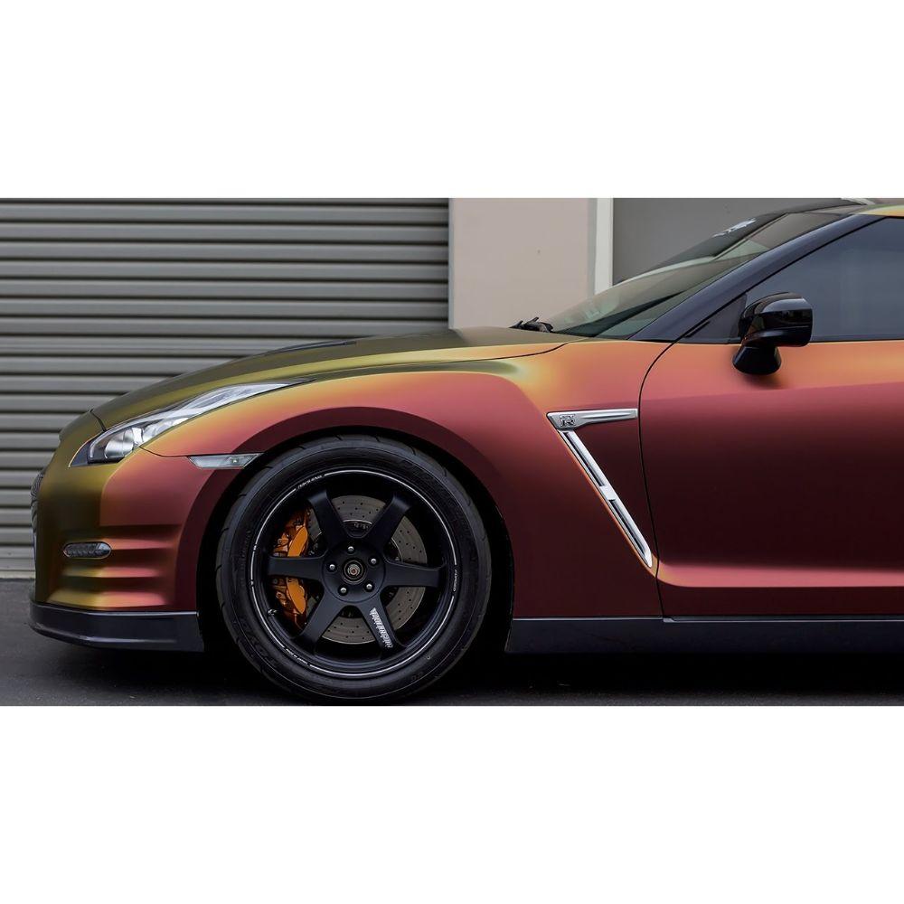AVERY DENNISON SW900 SUPREME COLORFLOW SATIN RISING SUN VINYL WRAP | SW900-446-S
