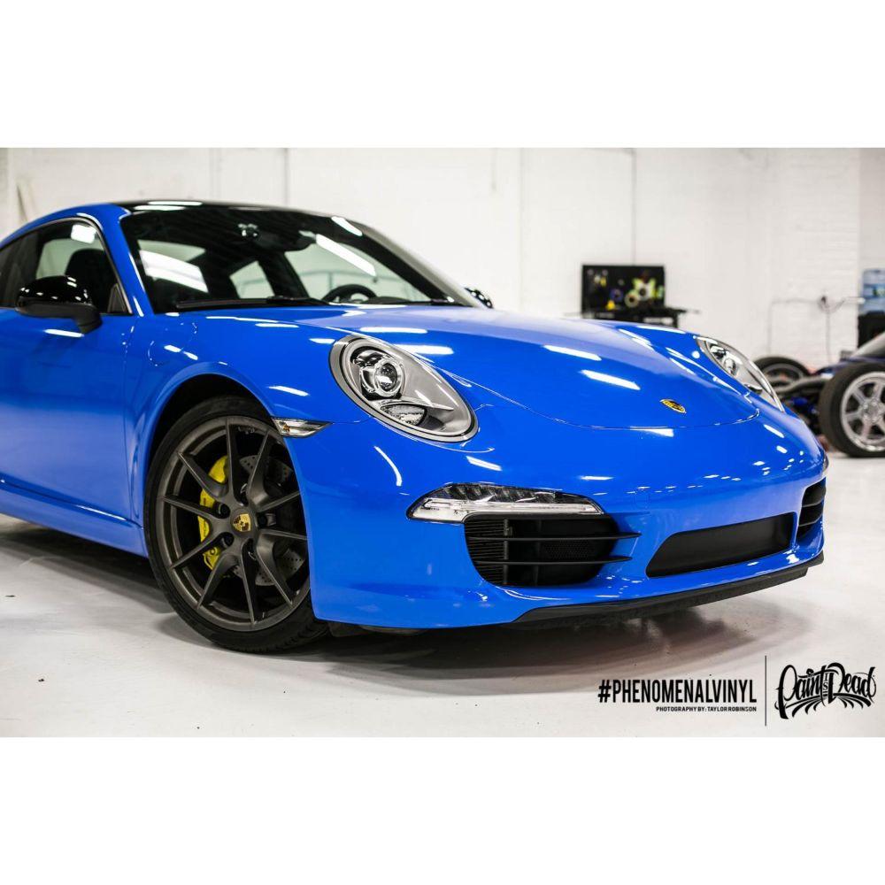 AVERY DENNISON SW900 SUPREME GLOSS INTENSE BLUE VINYL WRAP | SW900-667-O