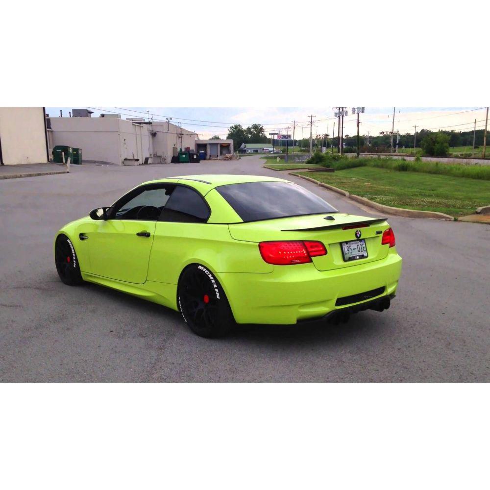AVERY DENNISON SW900 SUPREME GLOSS LIME GREEN VINYL WRAP | SW900-731-O