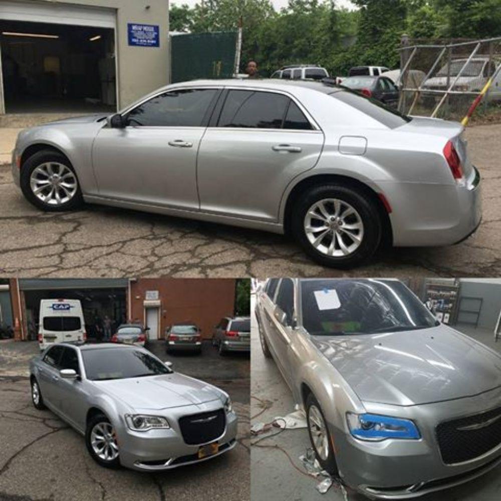 AVERY DENNISON SW900 SUPREME GLOSS SILVER METALLIC VINYL WRAP | SW900-803-M