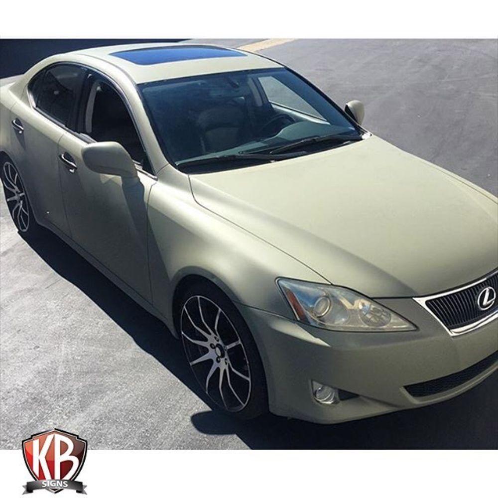 AVERY DENNISON SW900 SUPREME MATTE KHAKI VINYL WRAP | SW900-711-O