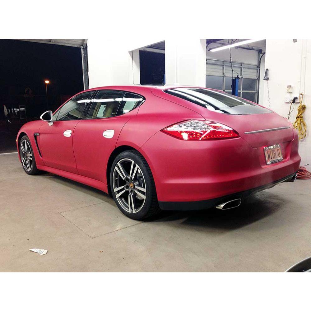 AVERY DENNISON SW900 SUPREME MATTE CHERRY METALLIC VINYL WRAP | SW900-444-M