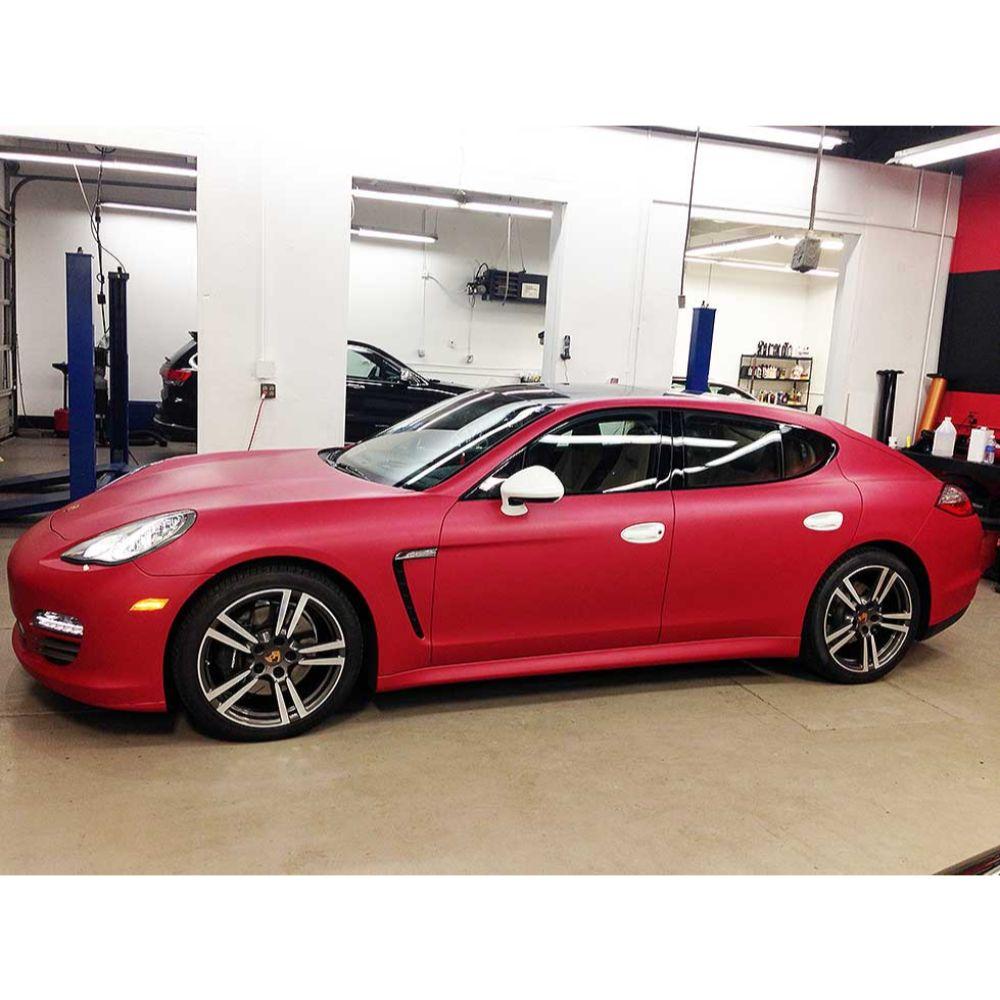AVERY DENNISON SW900 SUPREME MATTE CHERRY METALLIC VINYL WRAP | SW900-444-M