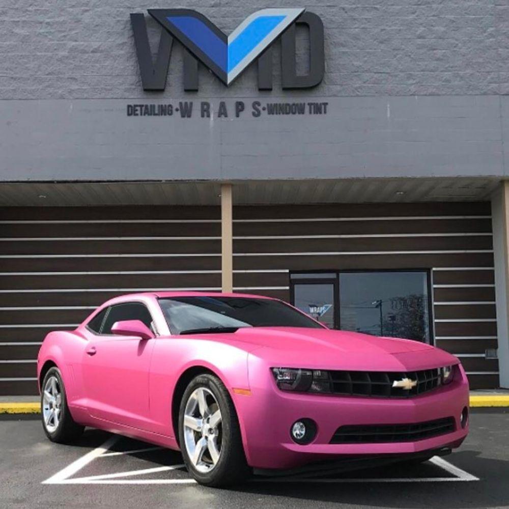 AVERY DENNISON SW900 SUPREME MATTE PINK METALLIC VINYL WRAP | SW900-520-M