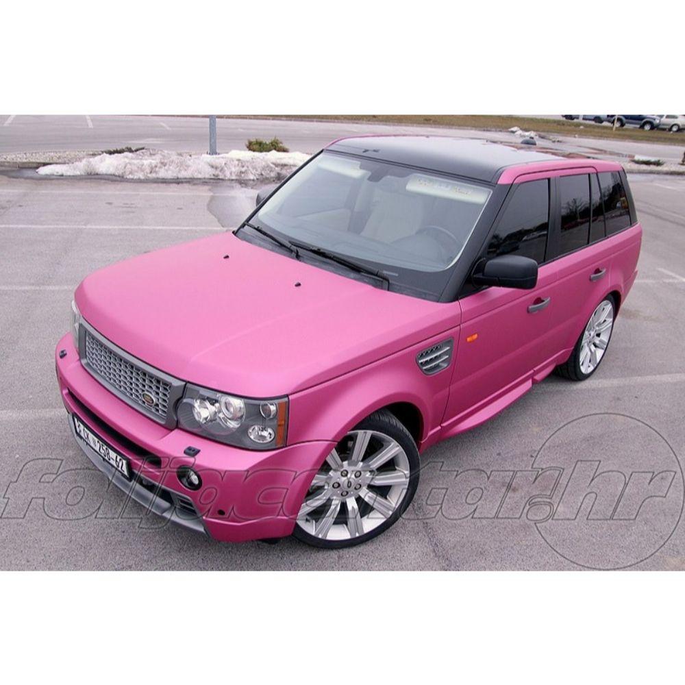AVERY DENNISON SW900 SUPREME MATTE PINK METALLIC VINYL WRAP | SW900-520-M