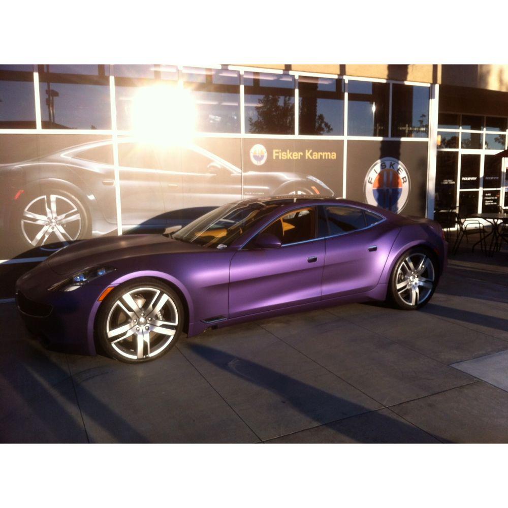 AVERY DENNISON SW900 SUPREME MATTE PURPLE METALLIC VINYL WRAP | SW900-565-M