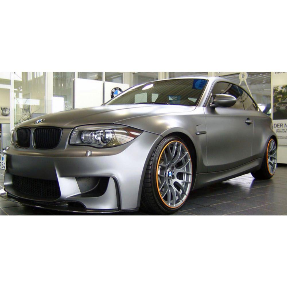 AVERY DENNISON SW900 SUPREME MATTE SILVER METALLIC VINYL WRAP | SW900-857-M