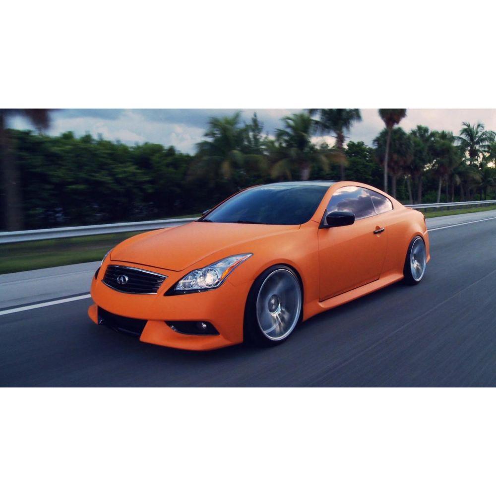 AVERY DENNISON SW900 SUPREME MATTE ORANGE VINYL WRAP | SW900-321-O