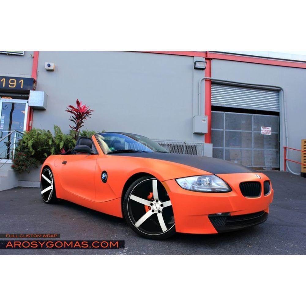 AVERY DENNISON SW900 SUPREME MATTE ORANGE VINYL WRAP | SW900-321-O