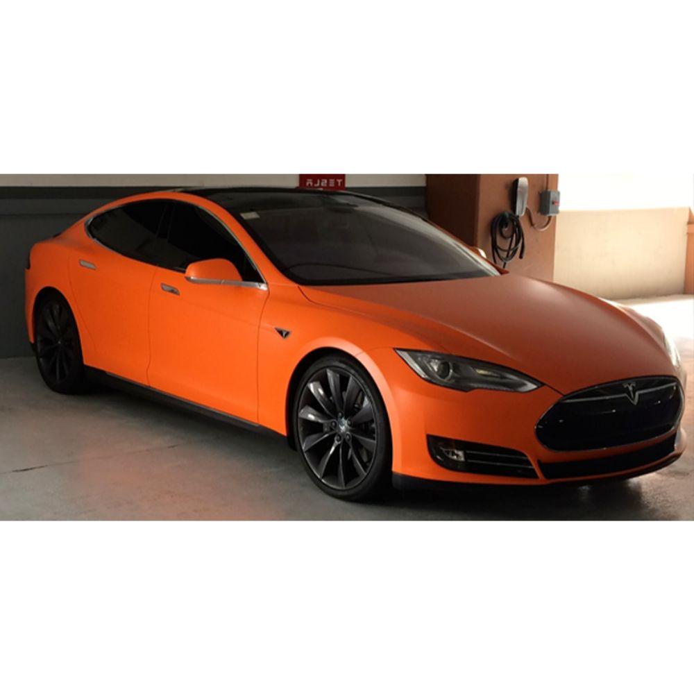AVERY DENNISON SW900 SUPREME MATTE ORANGE VINYL WRAP | SW900-321-O