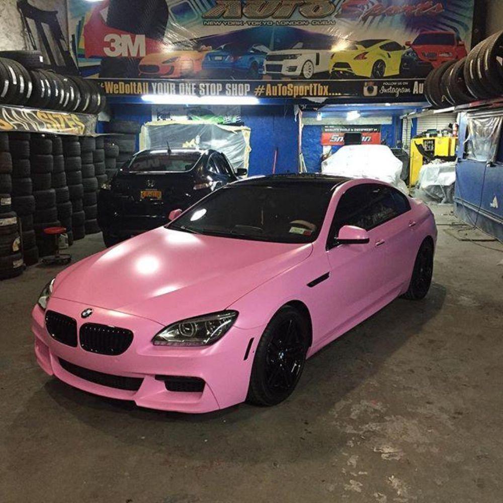 AVERY DENNISON SW900 SUPREME SATIN BUBBLEGUM PINK VINYL WRAP | SW900-514-O