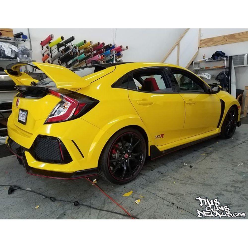 AVERY DENNISON SW900 SUPREME GLOSS YELLOW VINYL WRAP | SW900-235-O