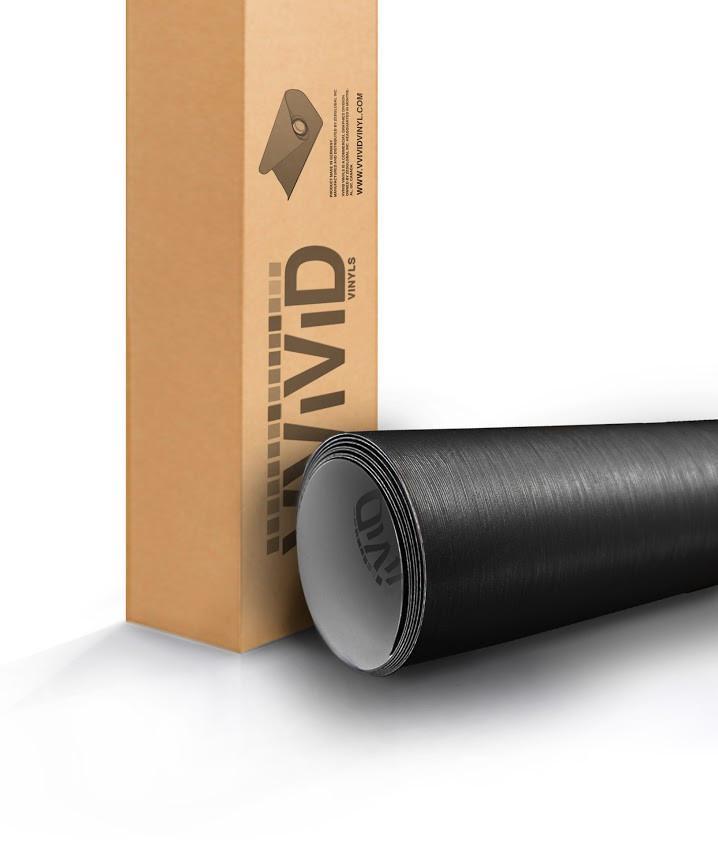 VVIVID VINYL XPO BLACK BRUSHED STEEL